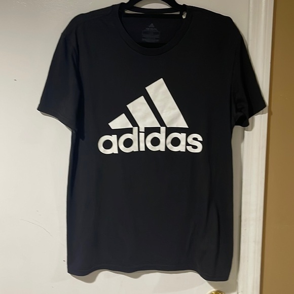 Adidas Men's Short Sleeve Crew Neck Shirt Size Large - Picture 1 of 5